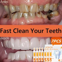 Quickly Repair Gum Serum Relieve Receding Gum Regrowth Drops Teeth Whiten Remove Yellow Plaque Stains Decay Toothache Toothpaste