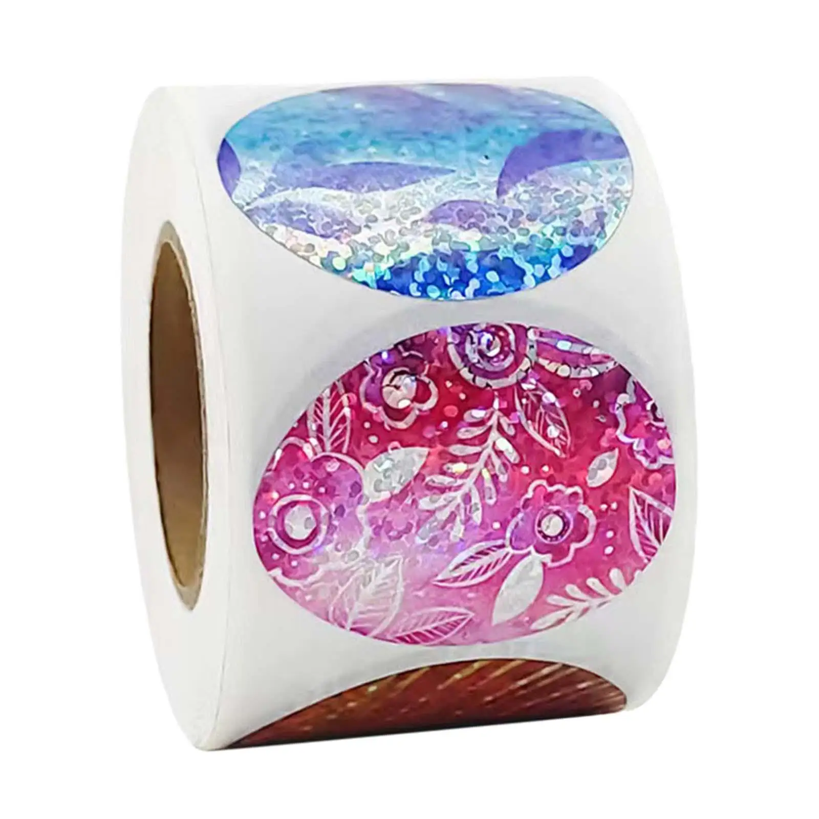 500 Pieces Easter Egg Stickers Stickers Labels Scrapbooking Decorating Creative