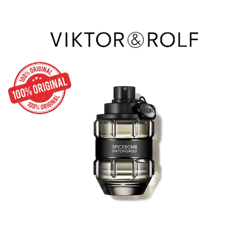 Viktor&Rolf Spicebomb Eau De Toilette Woody & Spicy Cologne for Men - with Notes of Citrus & Tobacco 90ML Cologne Persistence