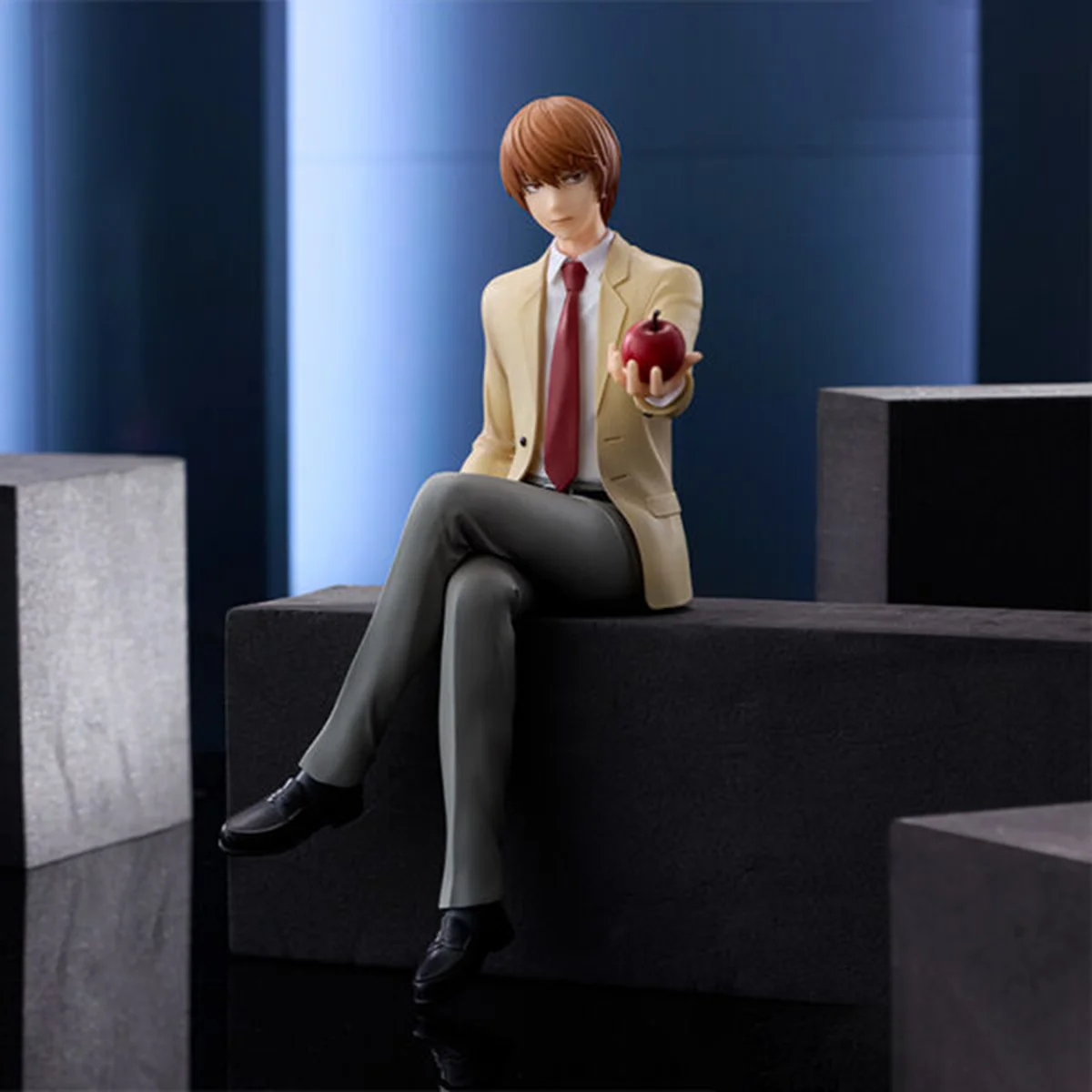 Death Note Yagami Light Anime Actionfigur Modell Statue Desktop-Ornament Sammlerstück Kleines Geschenk Halloween Weihnachten Valentinstag Geschenkdekoration