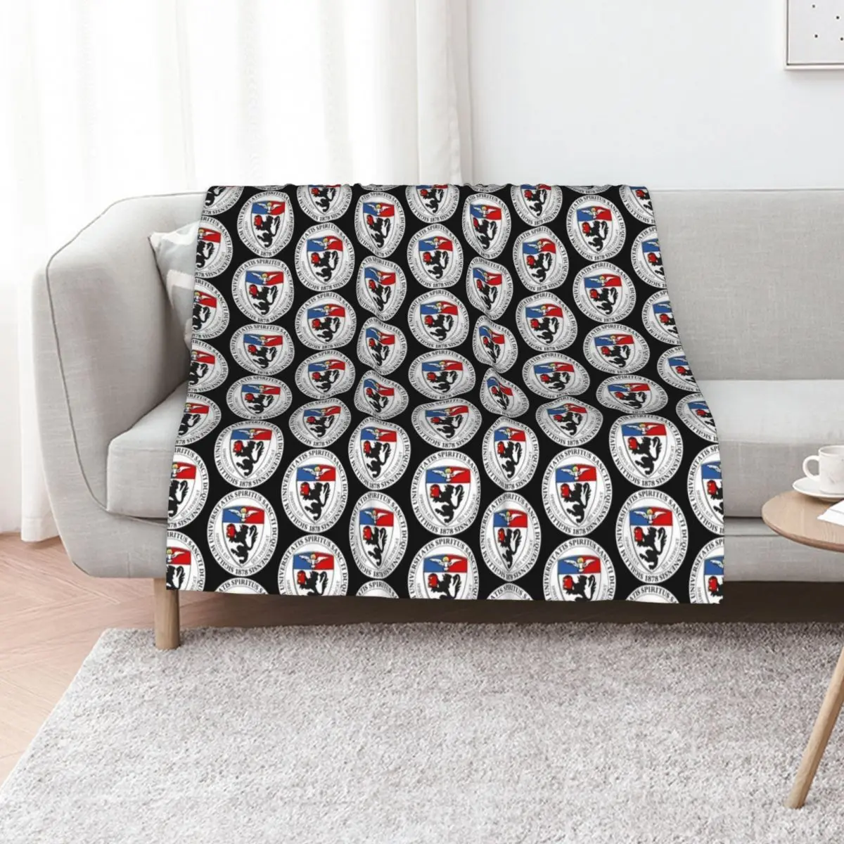 Duquesne College Throw Blanket Giant Sofa Luxury Brand Luxury Throw wednesday warm for winter Shaggy Blankets