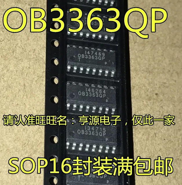 

10pcs original new OB3363QP OB3363 SOP backlight control chip