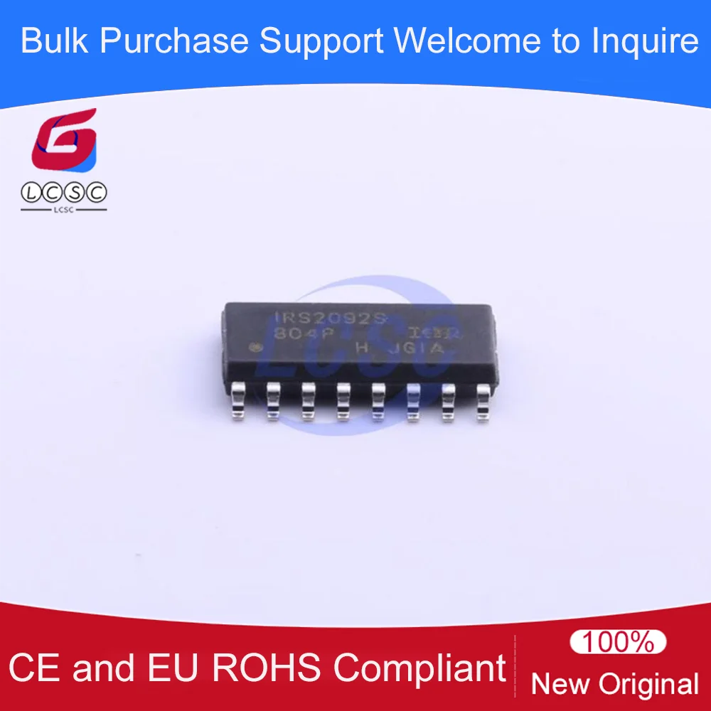IRS2092STRPBF IRS2092S SOIC-16 Digital Audio Amplifier Driver with PWM Modulator 10Pcs/Pack