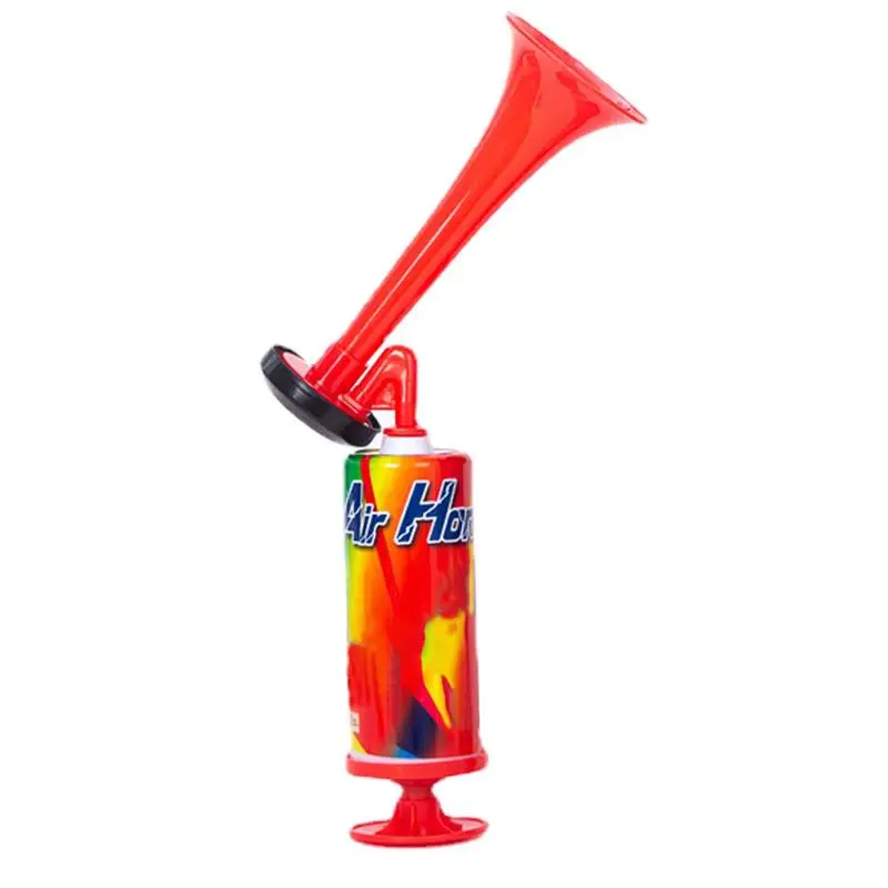 

Soccer Game Cheering Horn Fan Cheering Horn Handheld Air Pump Loud Noise Stadium Horn Toy With Loud Voice For Cheerleaders