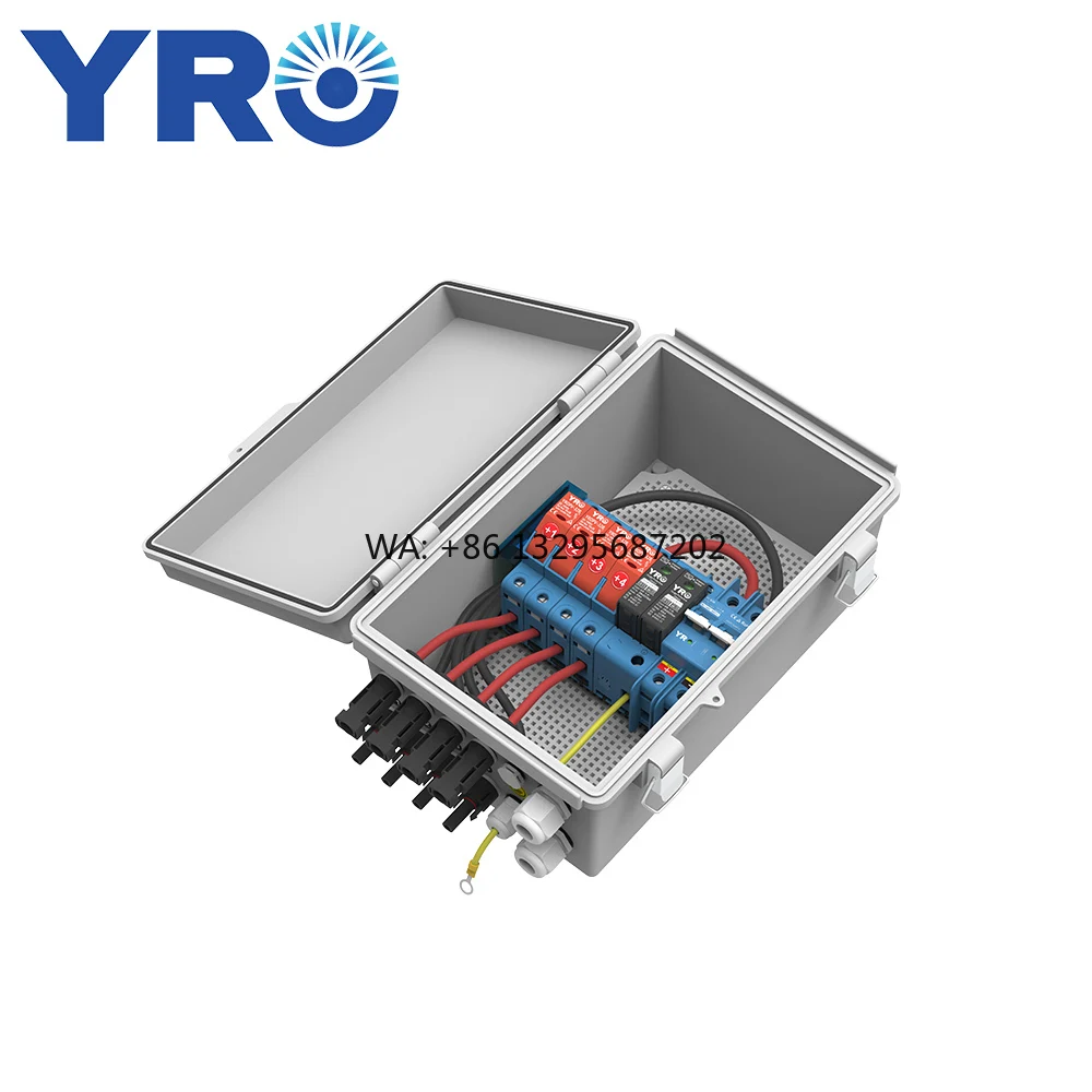 

YRO ABS 550V 4 in 1 Solar Box Hot Selling Pv Combiner Box Solar Panel