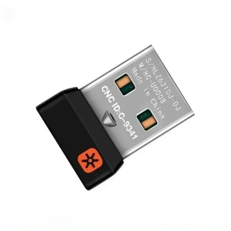 

Logitech Unifying USB Receiver Dongle for MX M905 M950 M510 M570 M585 Connect 6 Devices Wireless Adapter PC Laptop Replacement