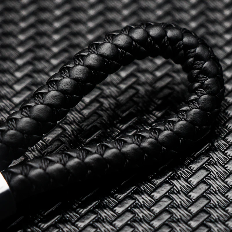 Car Hand-woven Logo Keychain Nylon Braided Rope Key Ring Anti-Lost Men Women Gifts For Volvo V70 V60 V50 S80 S40 S60 C70 Xc60