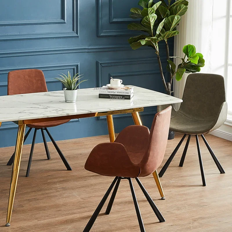 NEW dining chairs Creative Design nordic Kitchen furniture Light luxury dining room chair