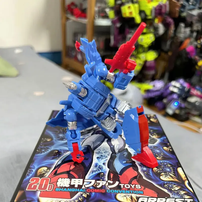 Em estoque transformação mechfanstoys mft MF-20D estranho submarino anime figura de ação modelo robô coleção brinquedo presente