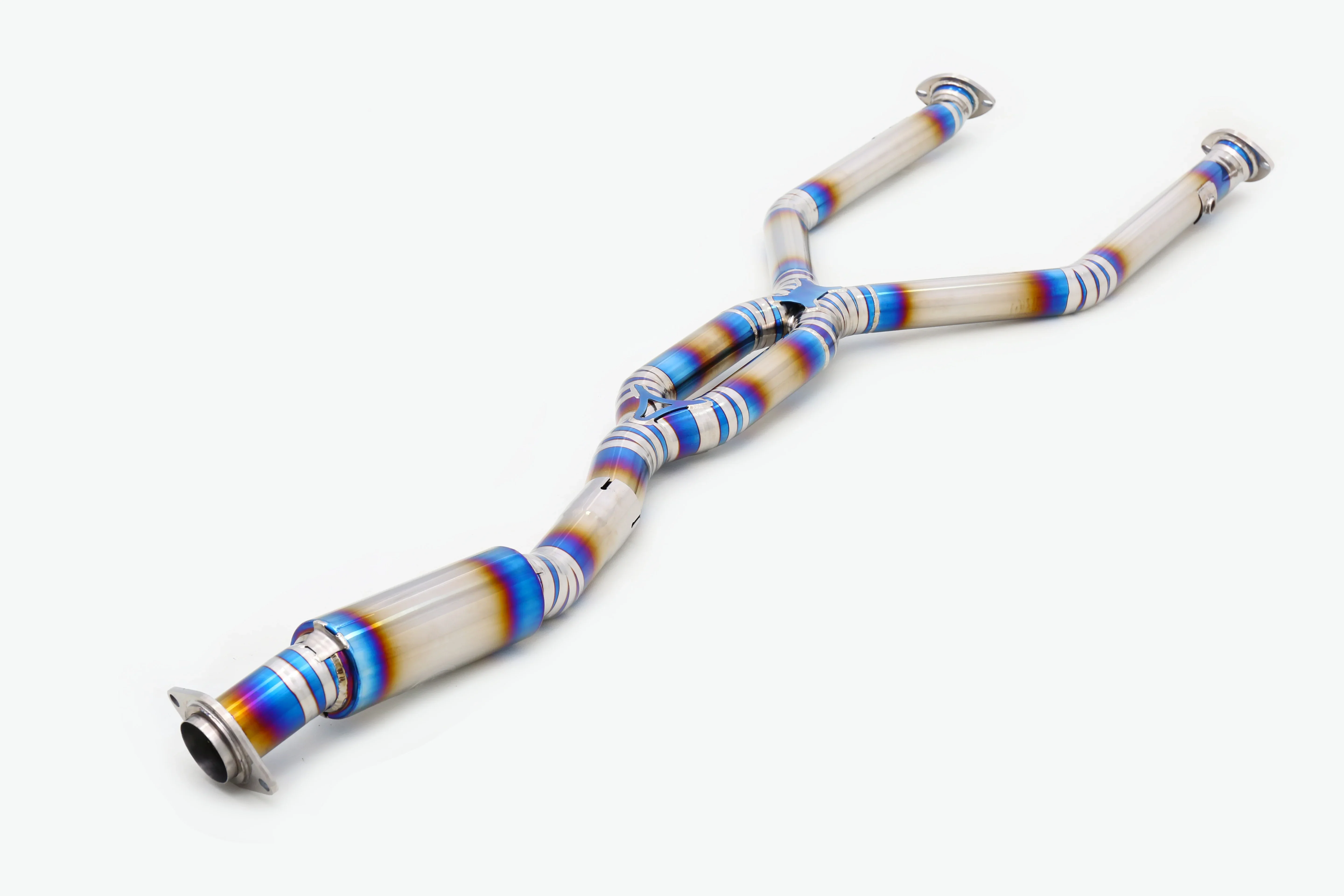 Custom Designed 304 Stainless Steel/Titanium Valved Exhaust System Tailored for  5.0 Vehicles