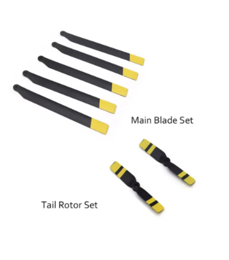 RC EAR C189 MD500 RC Helicopter Spare Parts Accessories Optical flow module laingd skid frame main Blade tail Blade motor