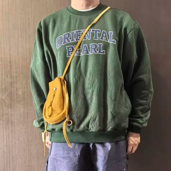 

Мужская толстовка-худи Workwear Pilot MADN с принтом, свободного кроя, из хлопка и полиэстера, для молодежи, для путешествий, осень-зима, модная