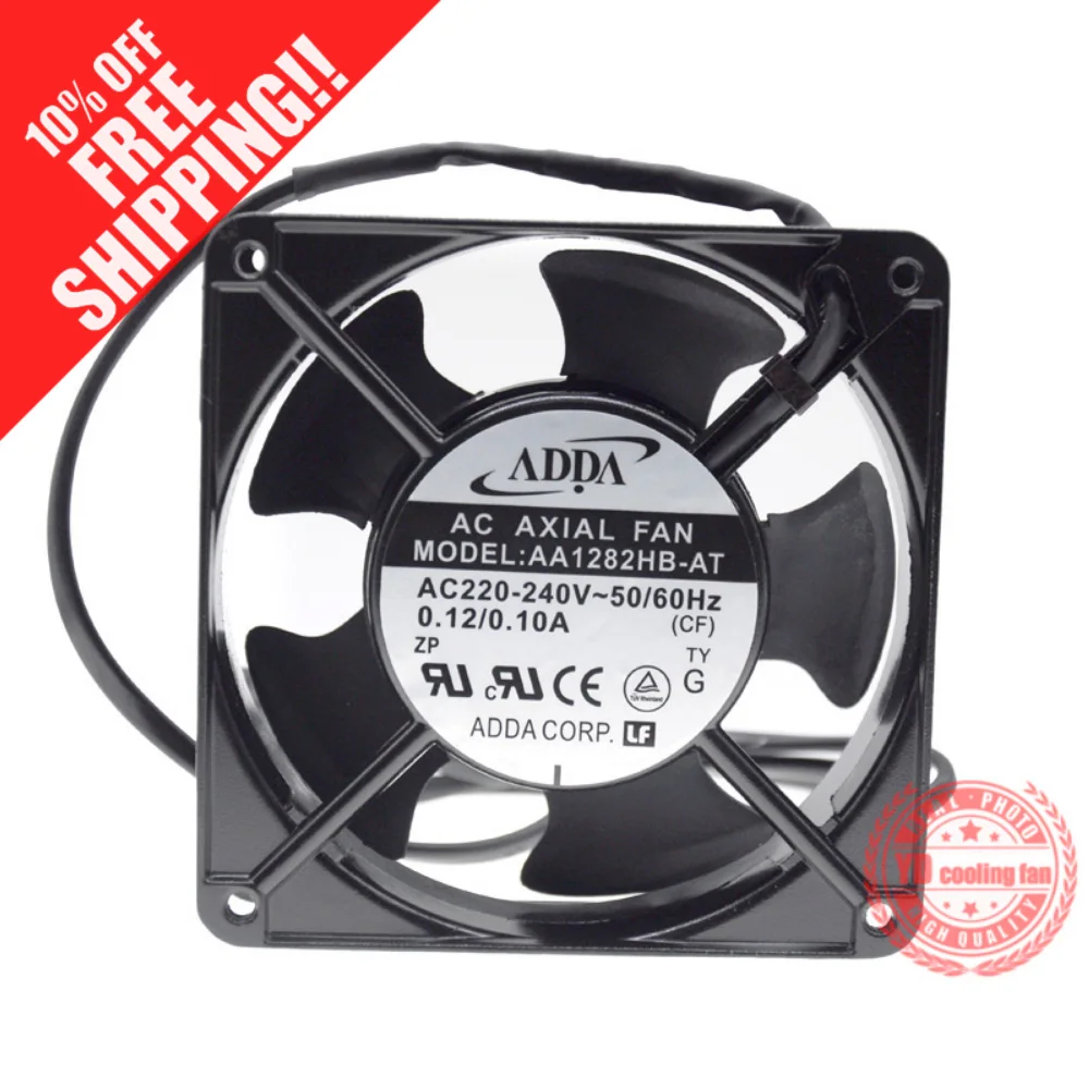 

NEW ADDA AA1282HB-AT / AA1282HB-AW AC220V AC system enclosure cooling fan
