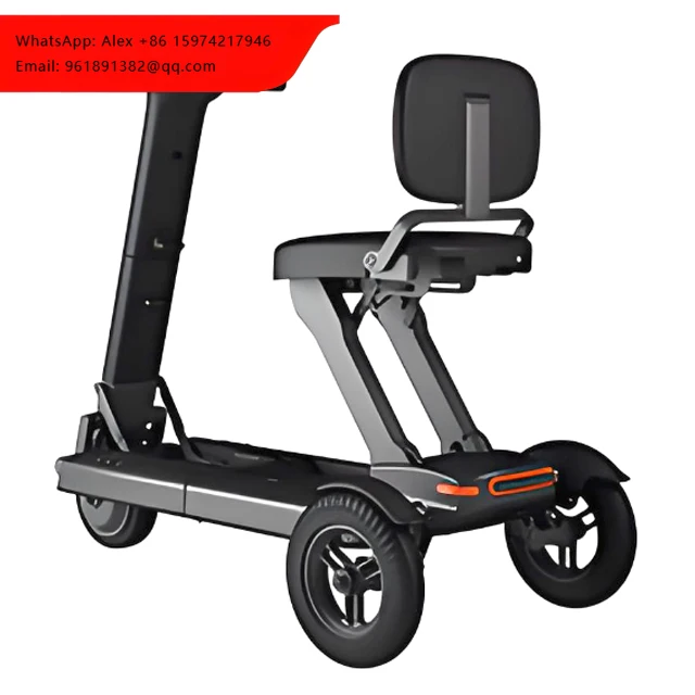 

Folding Electric Mobility Scooter The Mobility Scooter Help The Elderly Travel Short Distance Use