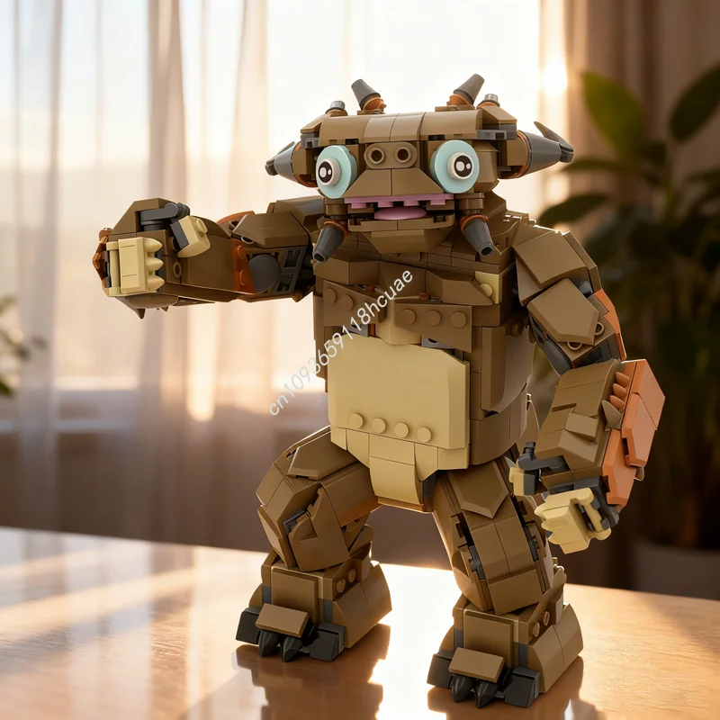 

705pcs MOC Kaiju Super Man Heroes DCD Supermaned Model Building Blocks Christmas Gift Architecture Toy DIY Idea Education Brick