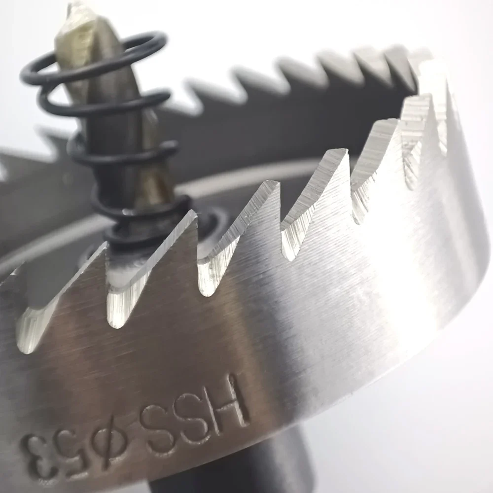 HSS Hole Saw 16-100mm Cobalt High Speed Steel M35 Stainless Steel Tool Set For Metal Stainless Steel Drilling Metalworking image 5