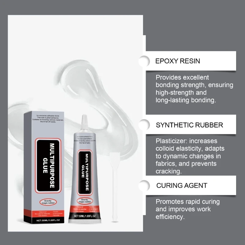 Многоцелевые клеи Клеи для ткани Прозрачные клеи для рукоделия Водостойкий быстросохнущий жидкий клей для ткани Кожа Дерево