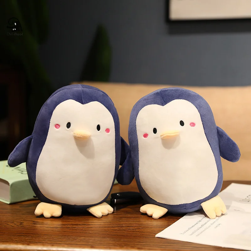 25CM Penguin Doll Toys Children Plush Toy Cute Cotton Pillow Cushion Cartoon Animal Girl Birthday Gift Christmas Present