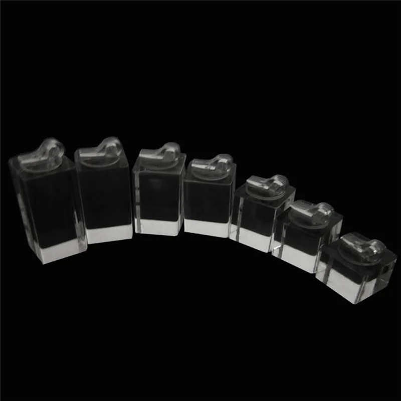 

A20F-7 шт., разные высоты, кольцо на палец, ювелирные изделия, подставка, держатель, реквизит для фотографий, витрина, органайзер, стойка