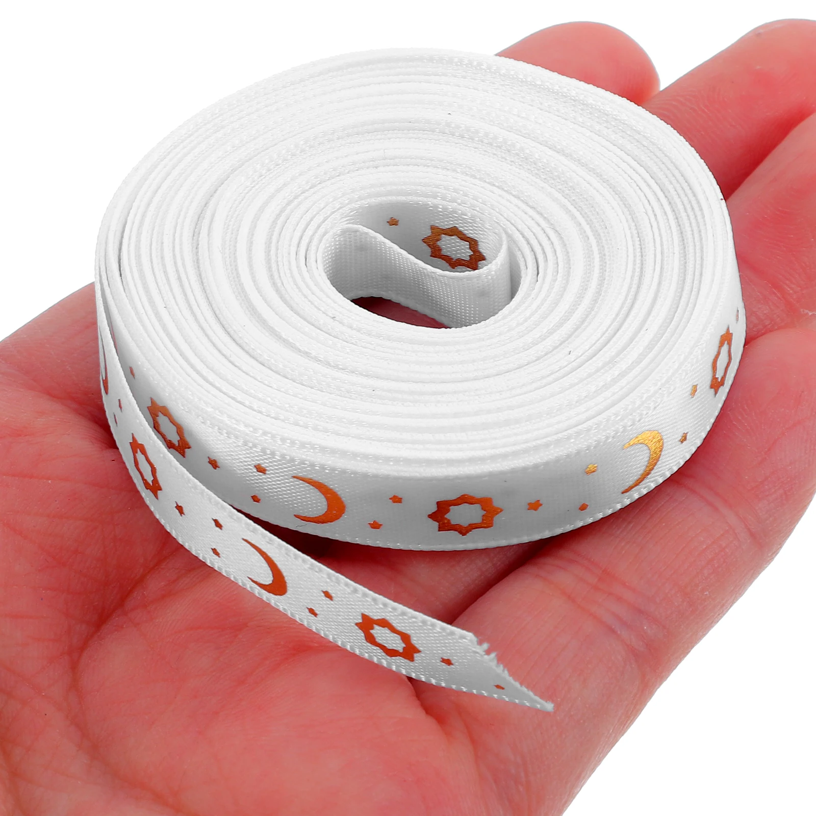 

3pcs Festival Gift Wrapping Wreath Ribbons Eid Mubarak Decorations Islamic Party Supplies Polyester Holiday Home Decoration