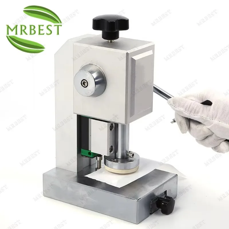 Precisie knoopcel schijfsnijder Elektrode snijmachine Compacte precisie schijfsnijder