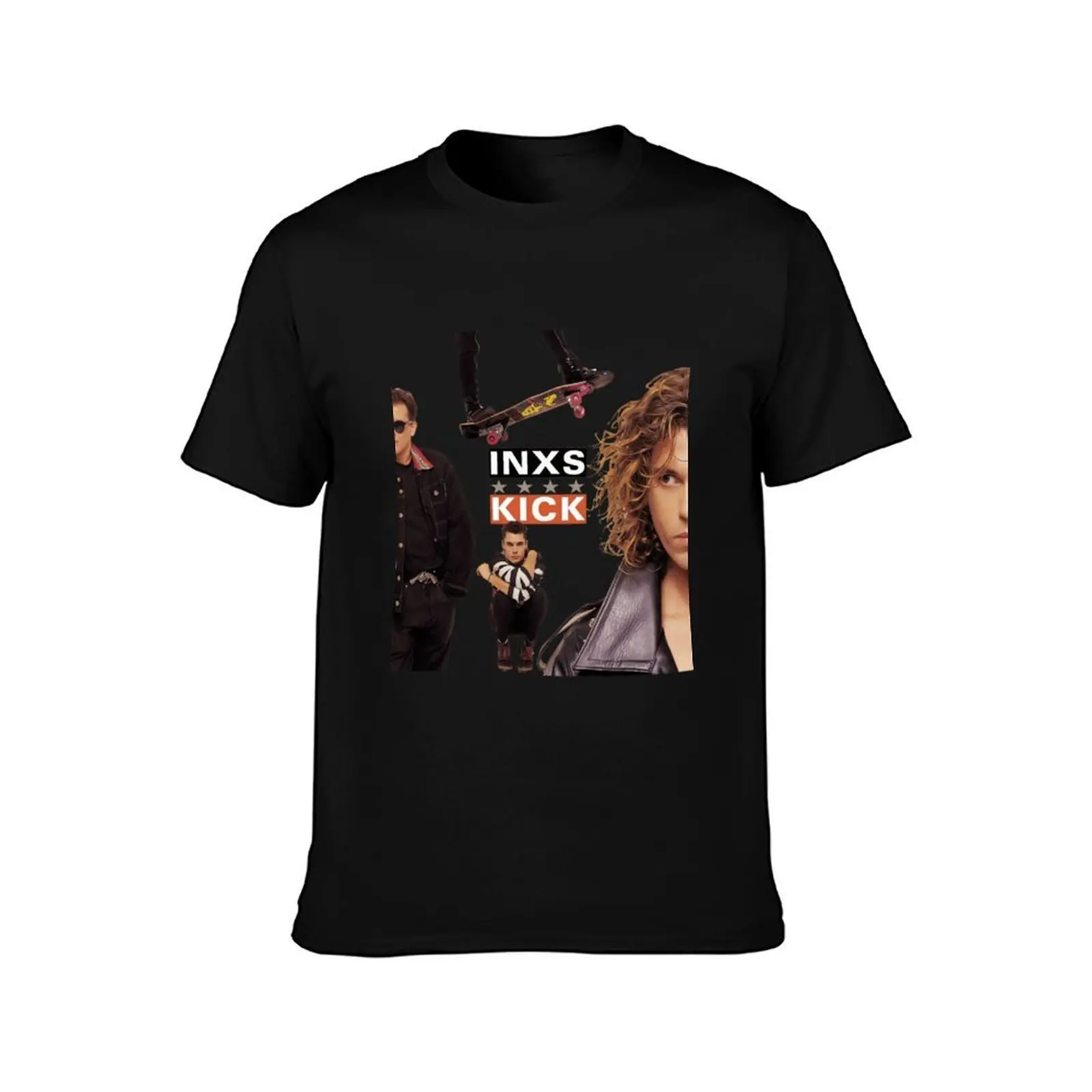 INXS Kick 34 T-Shirt t shirts for man slim fit T-Shirt