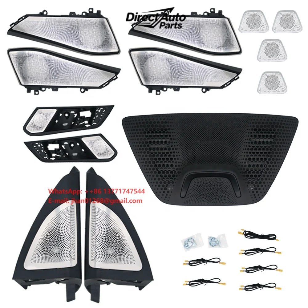 New G05 G07 Glow Door Speaker Cover Stereo Tweeter Audio Speaker Cover Trim for X5 G05 X7 G07