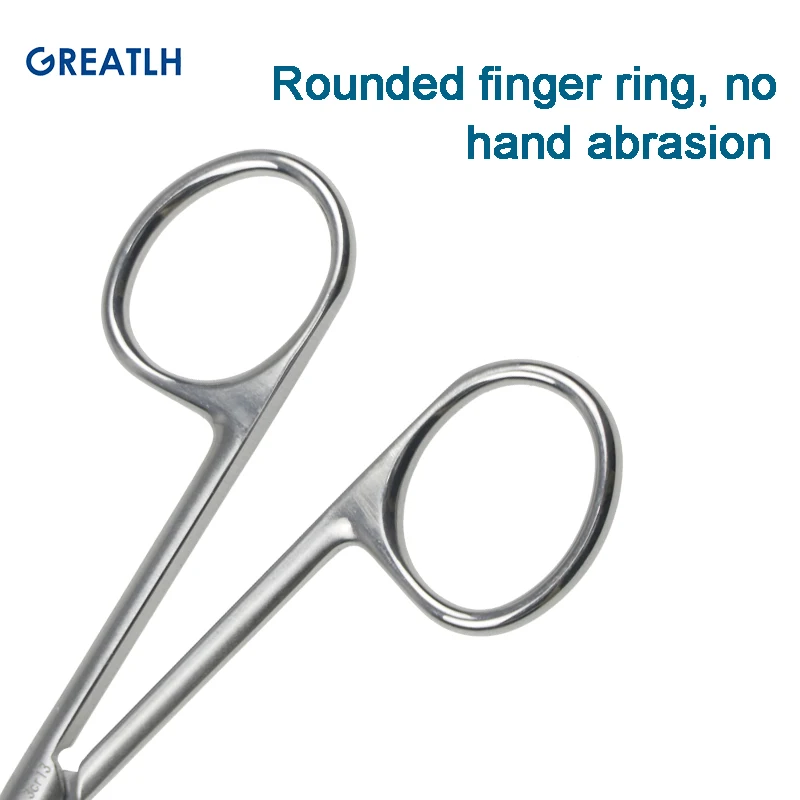 1pcs Stainless Steel Tissue Scissors Straight Curved Autoclavable Medical Scissors 10cm