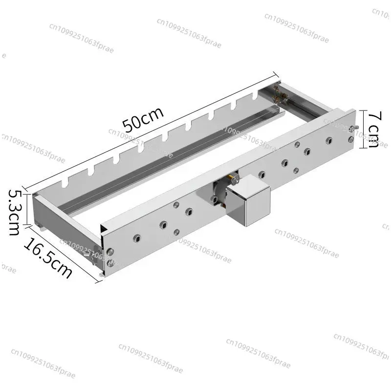 5V Automatic BBQ Rotating Rack, Adjustable Width Skewer Grill Support AC DC & Power Bank
