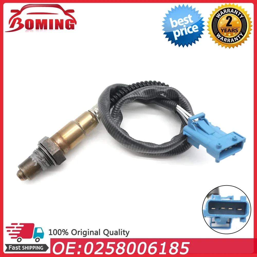 0258006185 O2 Oxygen Lambda Sensor For Peugeot 607 406 407 807 Expert 106 308 1007 206 207 306 307 Partnerspace New