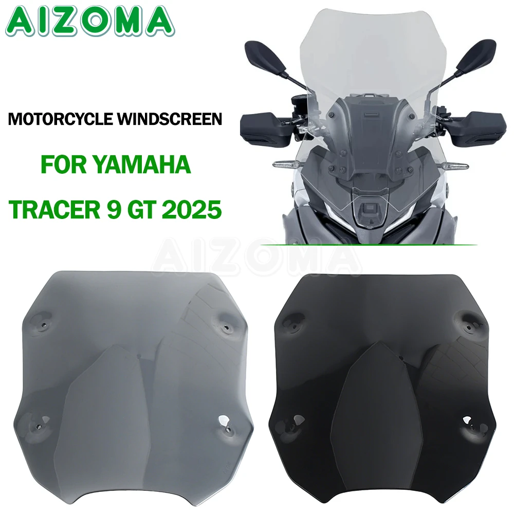 

Motorcycle Windshield Windscreen Air Deflector Wind Shield Fairing For Yamaha Tracer 9 GT TRACER 9 GT 2025 Motorcyle Accessories