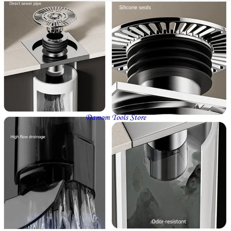57BE Corrosions Resistant Drain Insert with Precisions Mesh for Debris Filtration