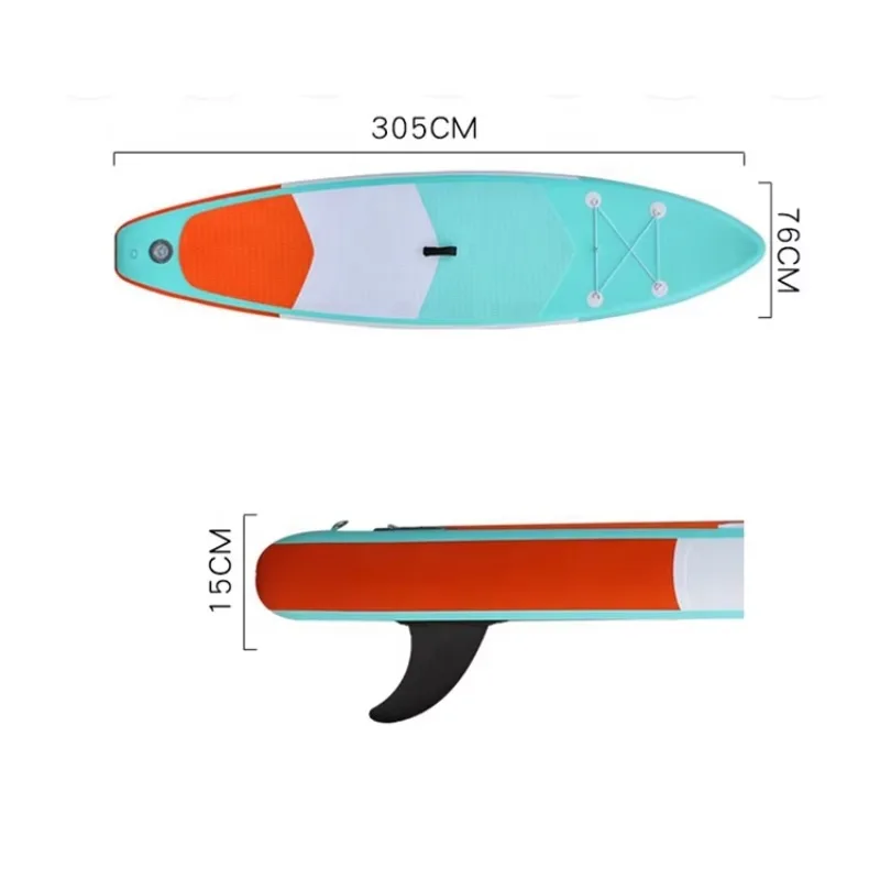 

Прочная легкая надувная доска для серфинга, сделанная в Китае, доска для рыбалки с веслом-стойкой