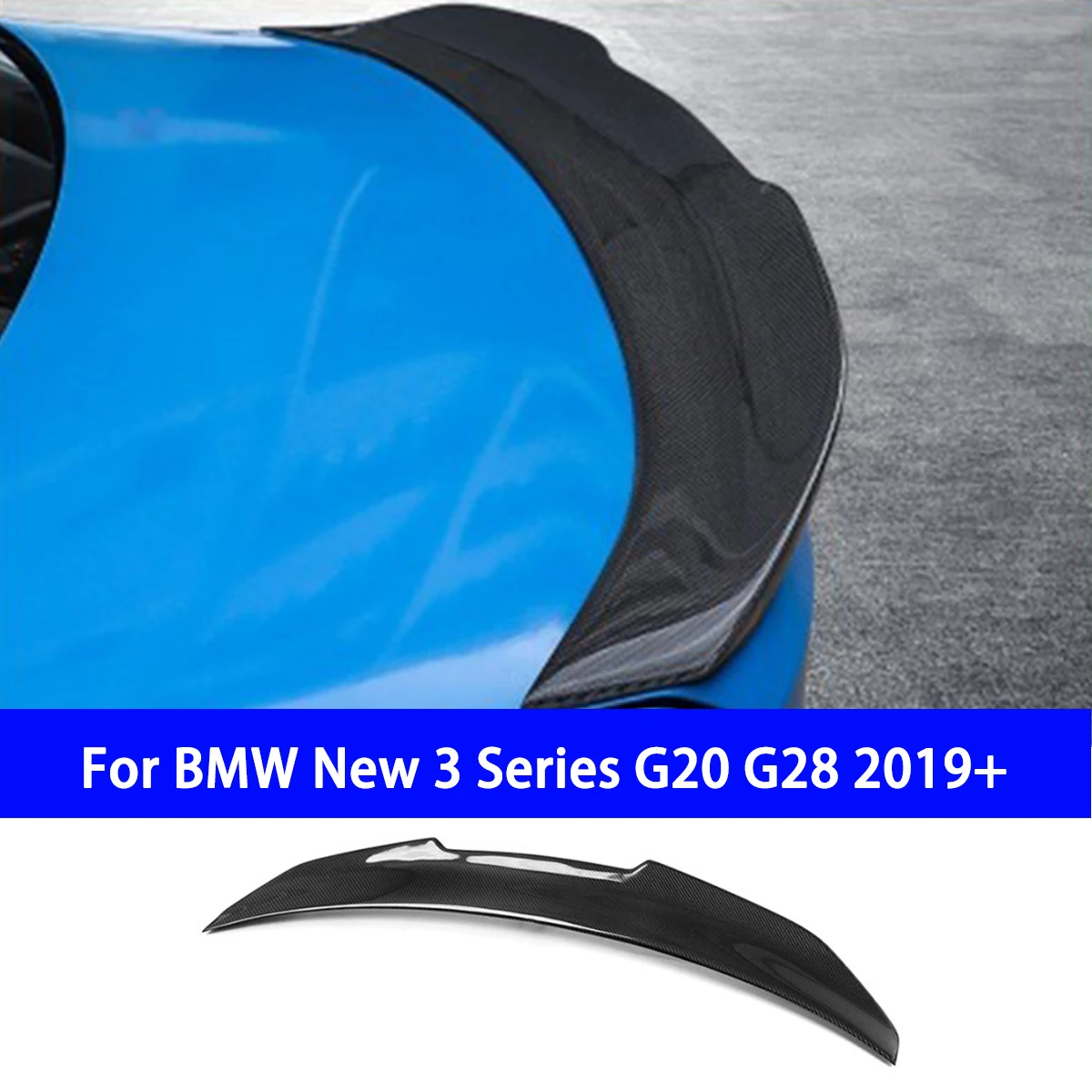 

Suitable for BMW New 3 Series G20 PSM34 CS Carbon Fiber Car Rear Spoiler Fixed Wing