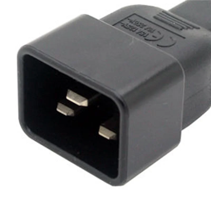 

20 адаптеров переменного тока IEC 320 C13 к C20, преобразователь переменного тока IEC 15A на 10A, 16A на 10A, разъем питания C20 16A на C13 10A