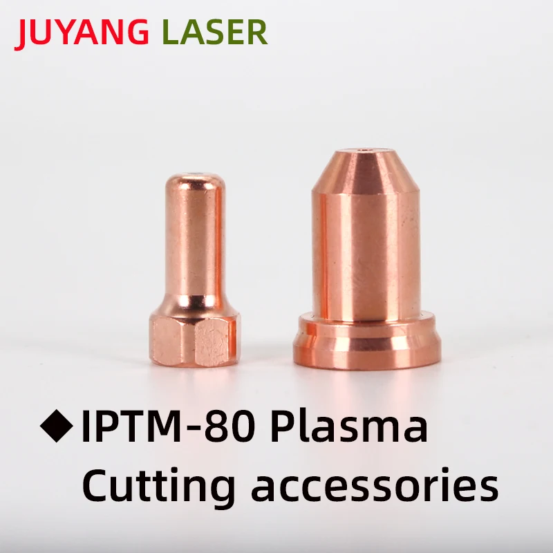 

PT80 Plasma Cutter Electrode Nozzle IPTM-80 PTM-80 PTM80 IPT-80 Electrode 52558 Nozzle 51311-10