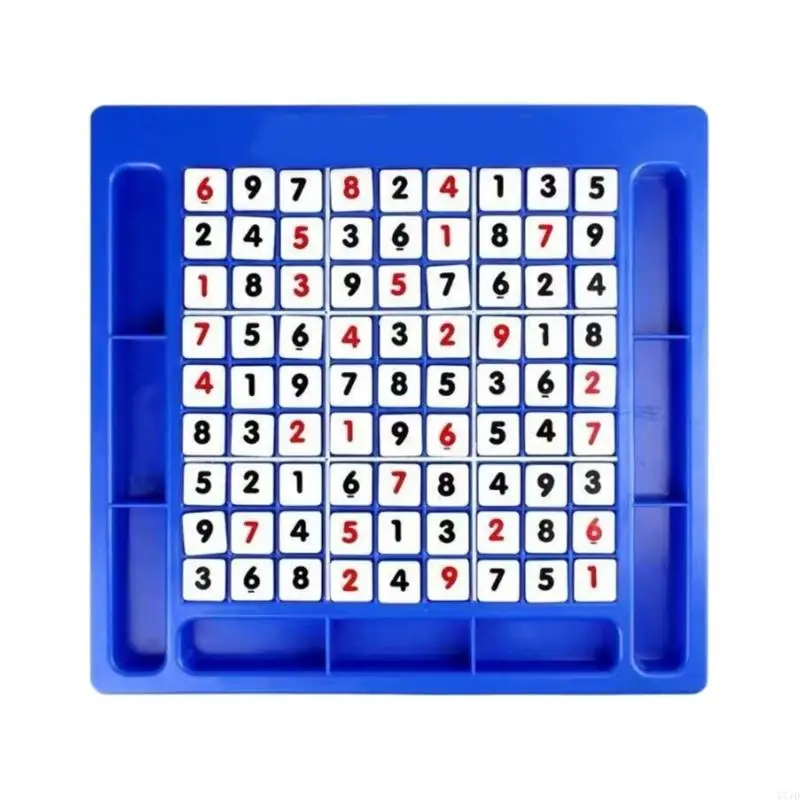 X7JD Sudoku Board Game Interactive Sudoku Puzzle Game Board For Family Brains Training, Durability ABS Constructions