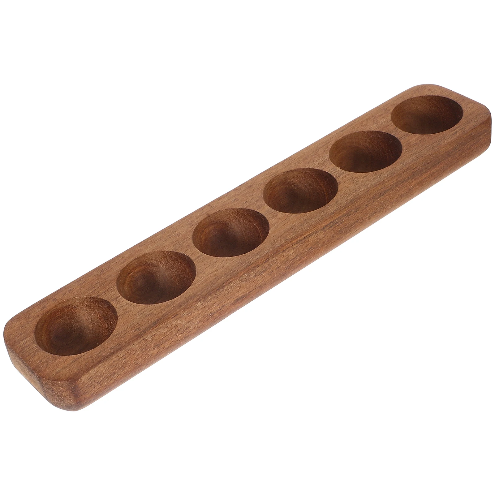 

Wooden Egg Holder Natural Wood Egg Tray for Fridge and Countertop Space-Saving Storage Solution for Fresh Eggs Kitchen
