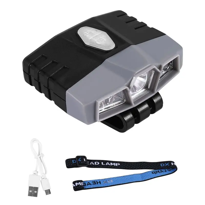 BAAJ-Ultra Bright Hands-Free Led Clip On Hat Light - Rechargeable 150 Lumens Lightweight Spotlight Waterproof Cap Light Flashlig