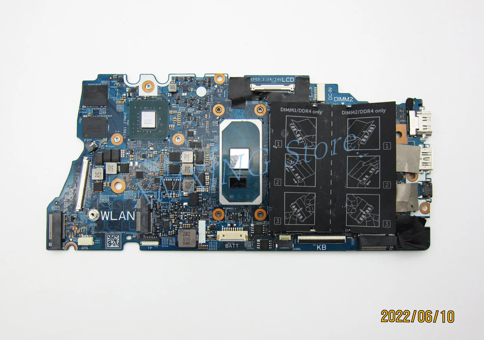 

FULCOL For DELL Vostro 14 5401 Laptop Motherboard CPU I7-1065G7 19812-1 CN-0YWFGV 0YWFGV YWFGV Tested 100% work