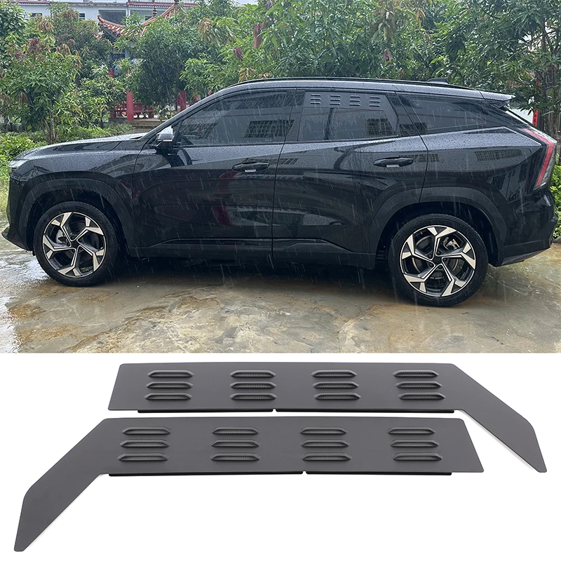 

For Geely Boyue L/Geely Atlas/STARRAY 2023-2025+ Car Rear Ventilation Louvers Aluminum Alloy Automotive Accessories
