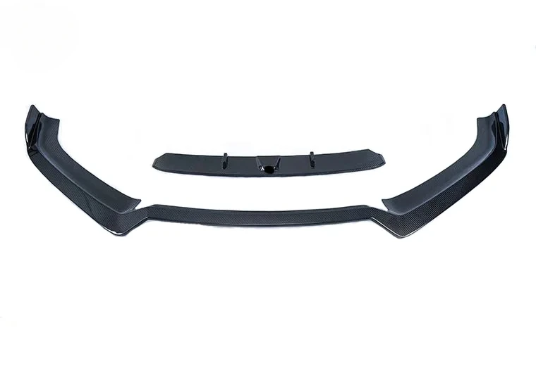 For 16-18 Audi TT Sline MK3 carbon fiber front bumper spoiler lip