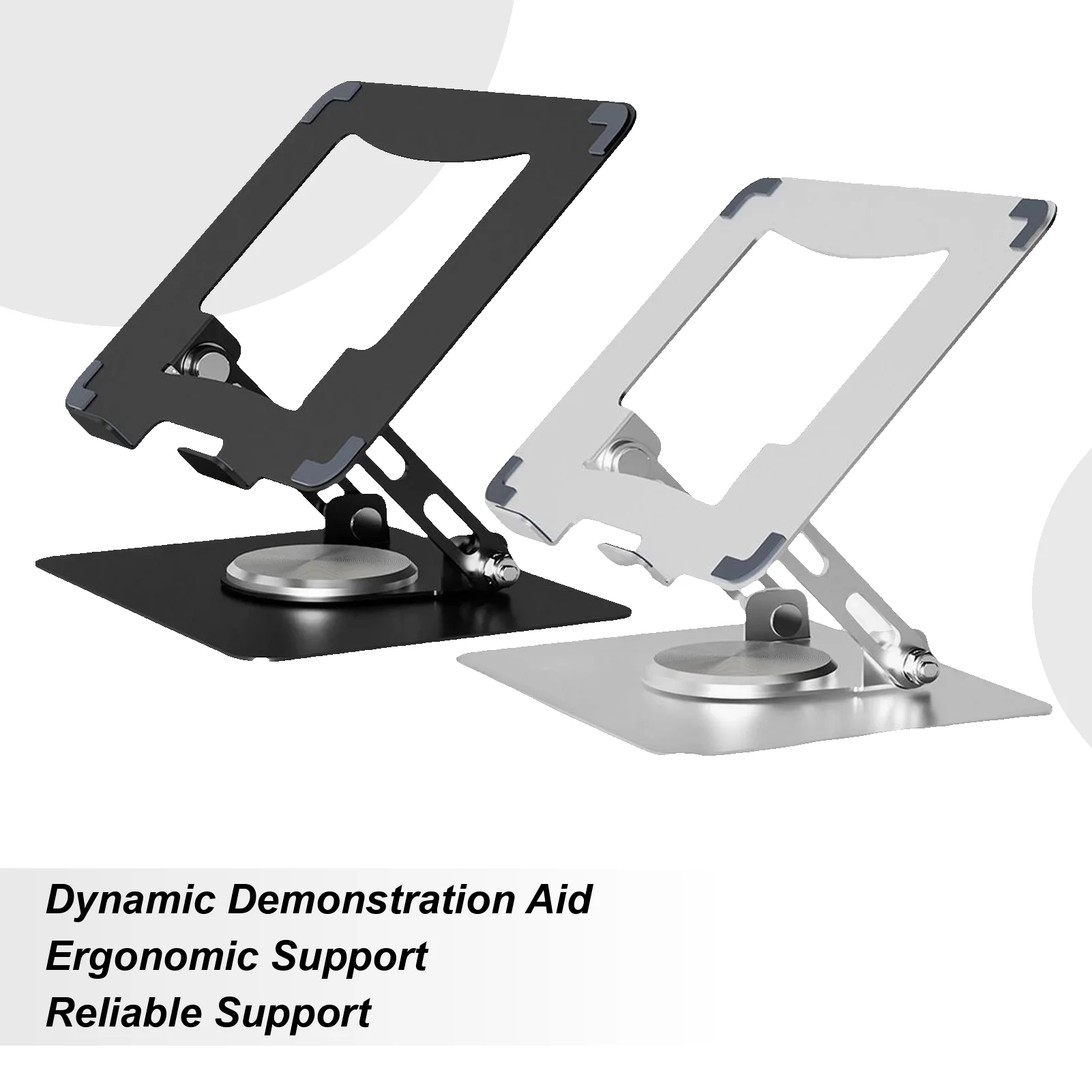 

Laptop Stand for Desk Tablet Riser Holder for 14-17.3 Laptop Portable Computer Stand for Desk Classroom Workplace Living Room