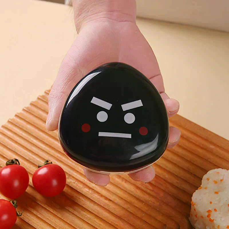 Molde Triangular para Rollos de Arroz y Vegetales, Caja Bento Japonesa, Utensilio de Cocina, Kit para Hacer Onigiri, Herramientas para Sushi, Caja de Almuerzo