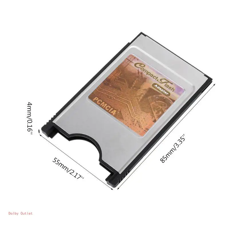 Compact to PCMCIA Adapter Laptop to PC Compact Card Reader Adapter