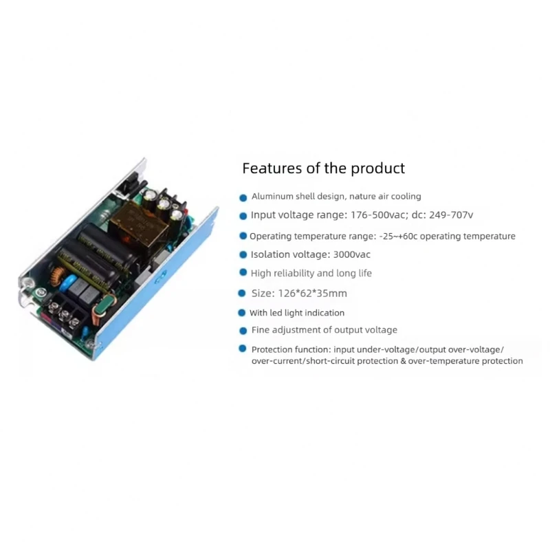 

Universal 12V 10A Switching Power Supply Module For DIY Projects And Professional Installations HX5E