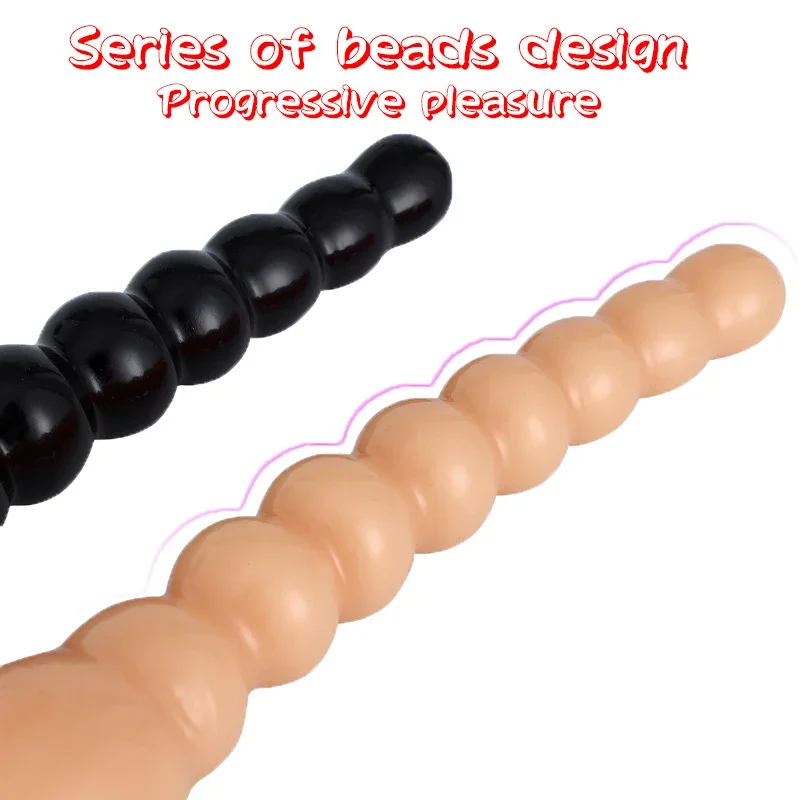 Soft Buttplug Sextoys Long Butt Plug perline anali giocattoli del sesso per donne e uomini Sex Shop ano Vagina dilatatore giocattolo erotico giochi