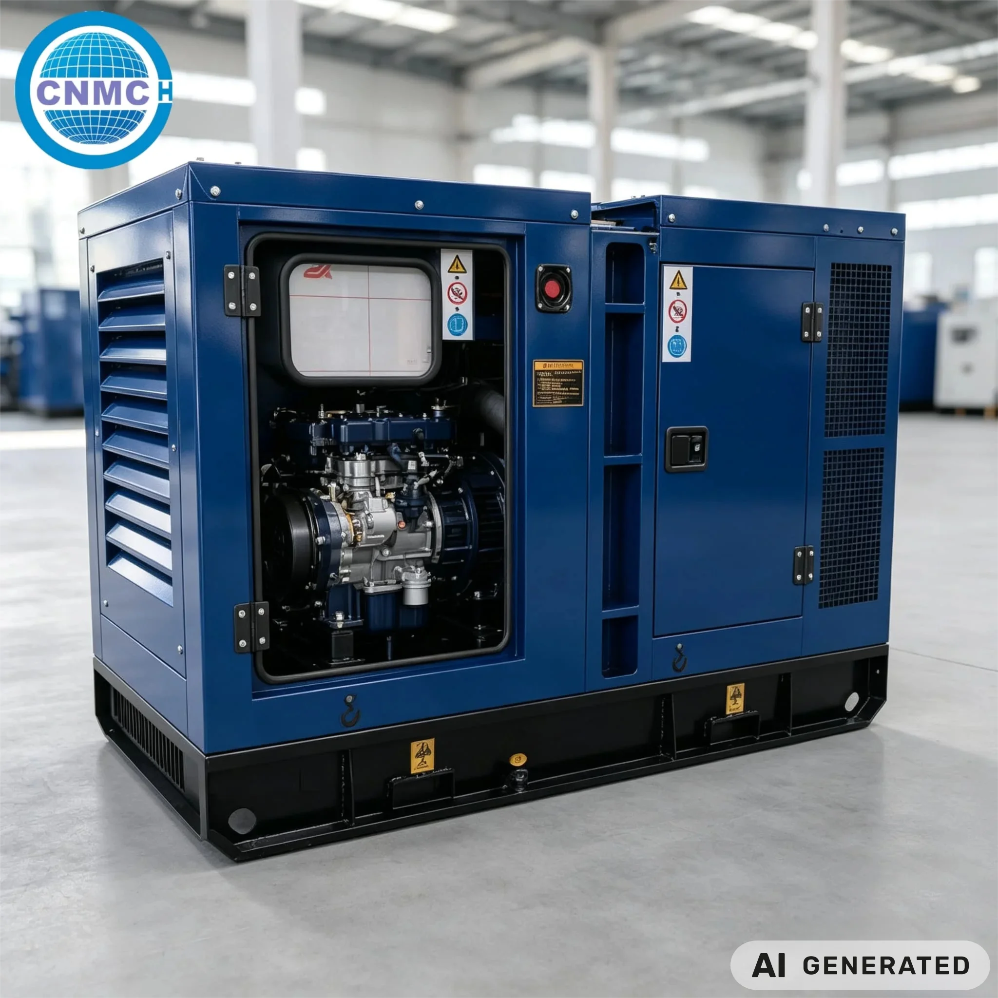Electricity Generators 30KW 50KW 80KW 100KW 200KW Silent Diesel Generator With ATS CE Certified Emergency Power Commercial Use