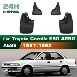 Para Toyota Corolla E90 AE90 AE92 1987 1988 1989 1990 1991 1992 guardabarros protector contra salpicaduras guardabarros coche
