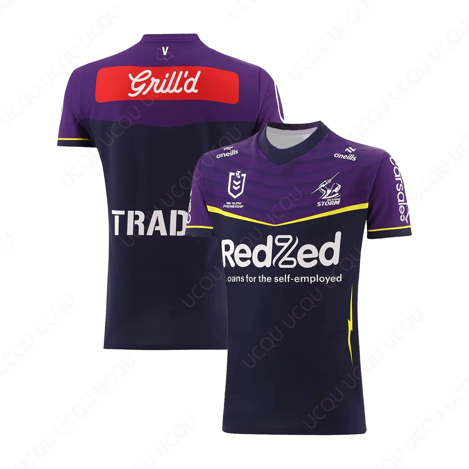 

Melbourne Storm O'Neills 2025 Home Jersey Outdoor Quick Dry Tracksuit Training unisex Summer Classic Casual Loose T-Shirt New